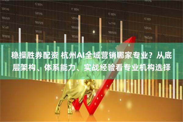 稳操胜券配资 杭州AI全域营销哪家专业？从底层架构、体系能力、实战经验看专业机构选择
